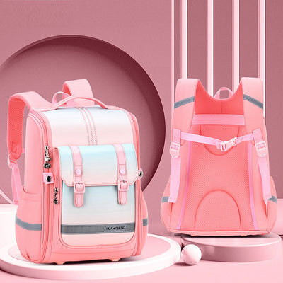 Lightweight School Backpack for Girls Boys Elementary Reflectance School Bags