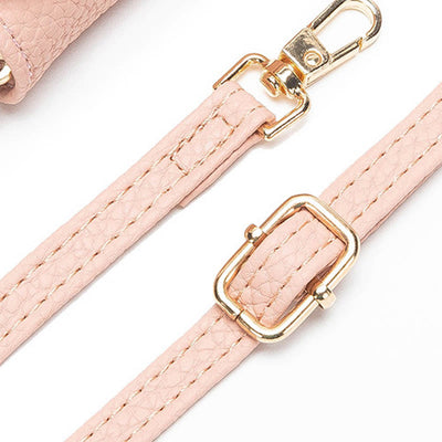 Elegant Embroidered Phone Bag Women Mini Crossbody Leather Purse