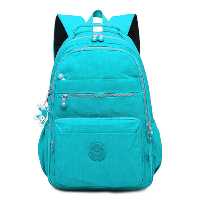 Waterproof Nylon Backpack Lightweight Sports Travel Daypack Multi-Color Optionals