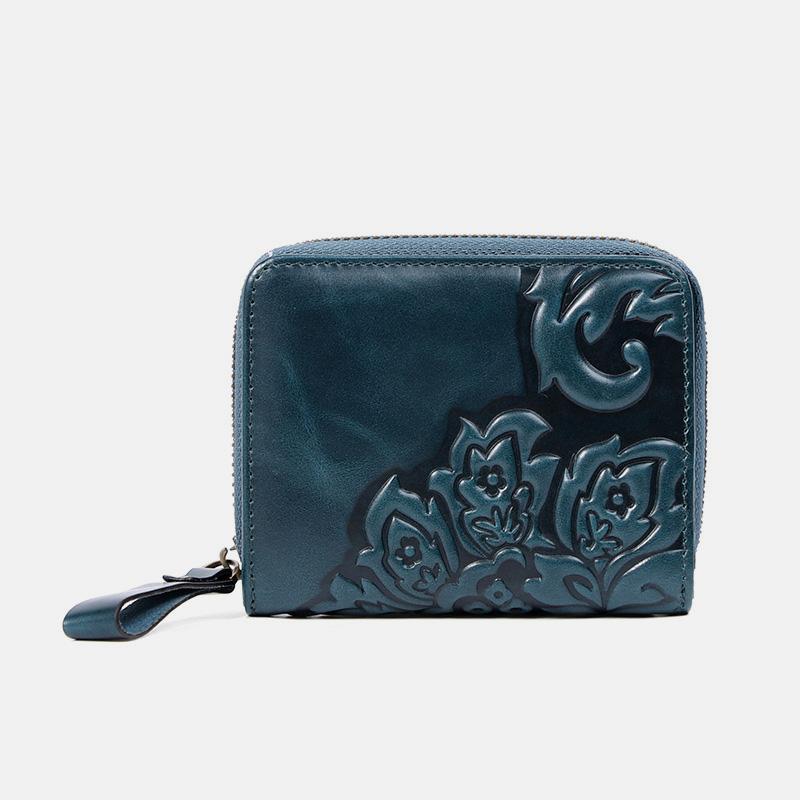 Multifunctional Retro Genuine Leather Coin Purse