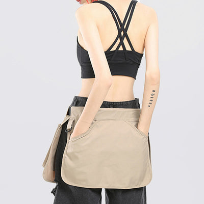 Retro Waist Bag for Women Men Functional Tool Waist Bag Apron