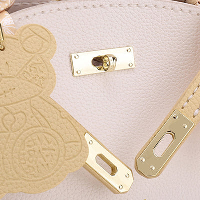 DIY Handbag For Women Retro With Silk Scarf Crossbody Bag