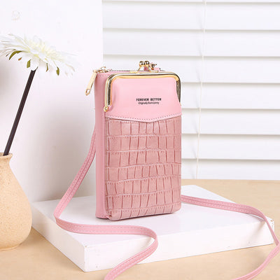 Small Crossbody Cell Phone Purse for Women Mini Shoulder Bag Wallet