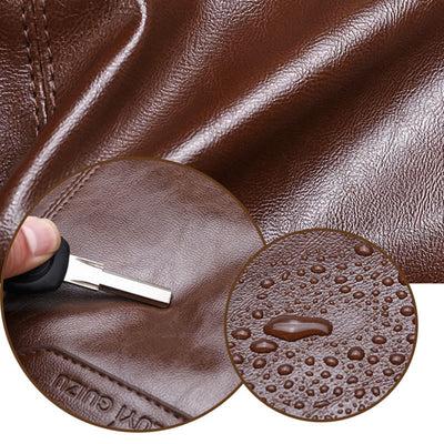 Retro Messenger Bag For Men Vertical Lightweight Crossbody Business Bag