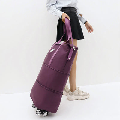 Large Short Trip Travel Bag Women Convenient Collapsible Duffel Bag