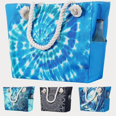 Tote For Daily Use Beach Travel Multi Function Canvas Bag