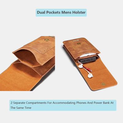 Multifunctional Retro Large Phone Bag Waist Bag