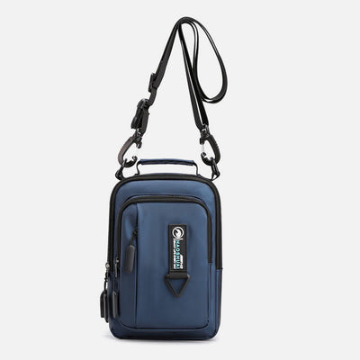 Practical Crossbody Sling Bag For Men Waterproof Travel Satchel Purse