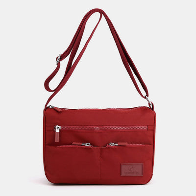 Multi-Pocket Lightweight Waterproof Casual Crossbody Bag