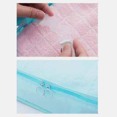 Storage Bag For Travel Clothes Folding Bundle Pocket Wash Bag