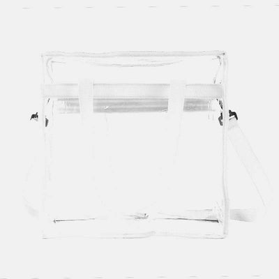 Large Capacity Waterproof Casual Transparent Shoulder Bag