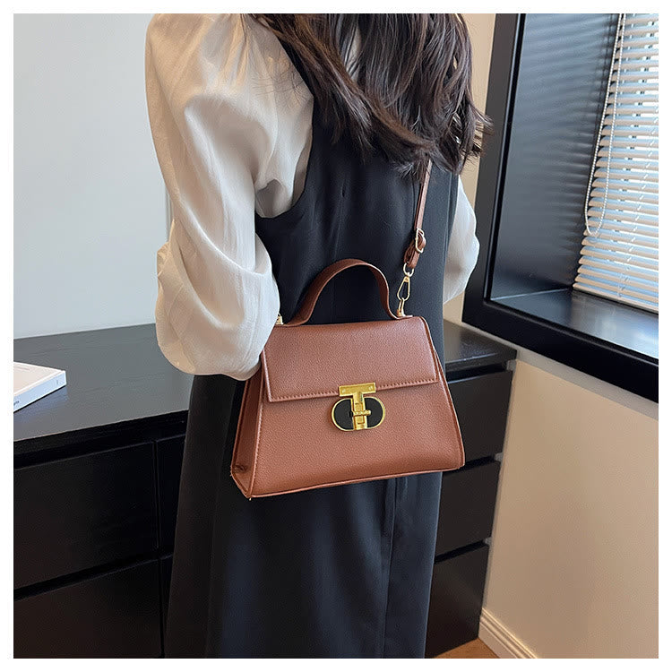 Mini Classic Handbag Women Pure Leather Crossbody Dating Purse