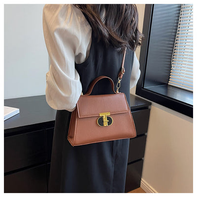 Mini Classic Handbag Women Pure Leather Crossbody Dating Purse