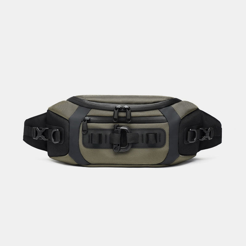 Multifunction Crossbody Bag Waist Pack for Men Multi Pocket Chest Bag