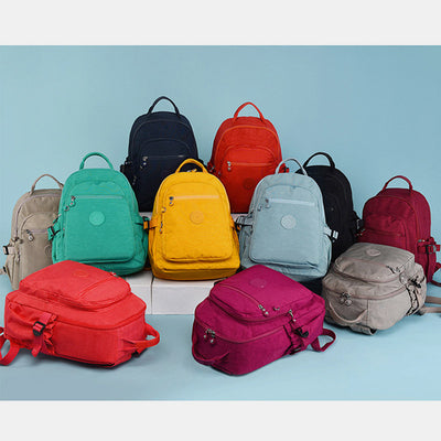 Lightweight Waterproof Backpack for Women Men Casual Travel Daypack Multicolor Optional