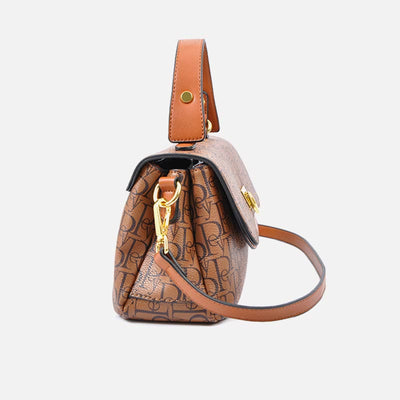 Top-Handle Bag for Women Fashion Vintage Carryall Satchel Crossbody Bag