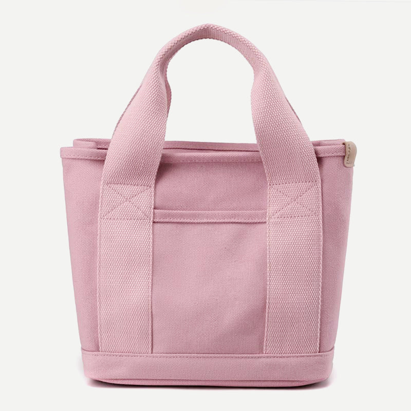 Multi-Pocket Handbag for Women Casual Canvas Tote Bag Daily Purse