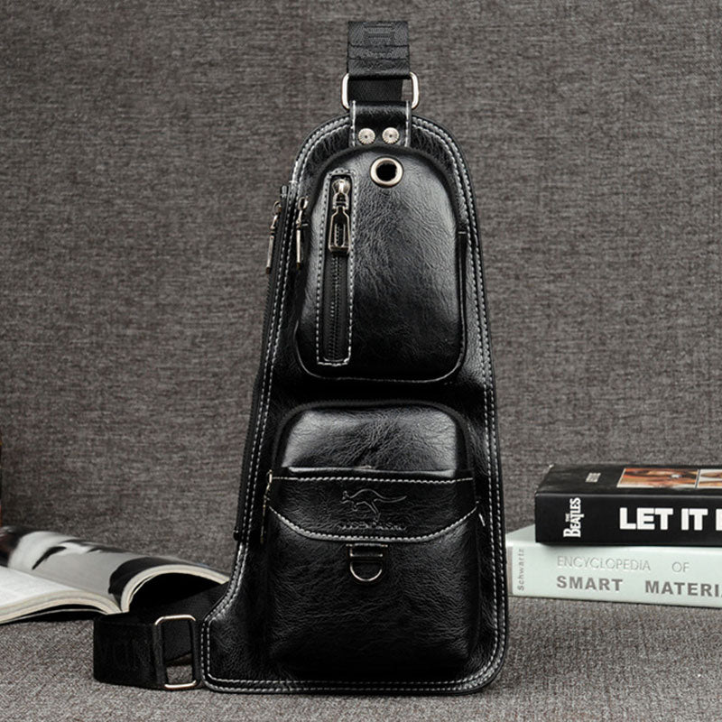 Sling Bag Backpack for Men Crossbody Chest Bag Daypack Outdoor Travel