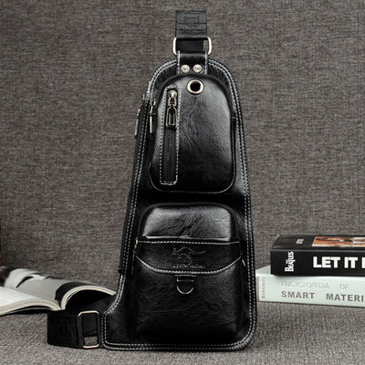 Sling Bag Backpack for Men Crossbody Chest Bag Daypack Outdoor Travel