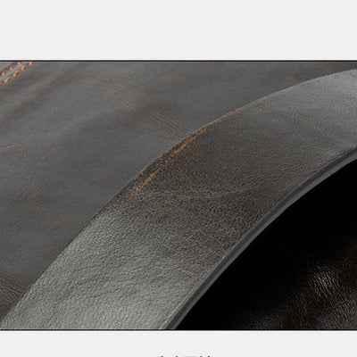 Large Capacity Genuine Leather Business Wallet