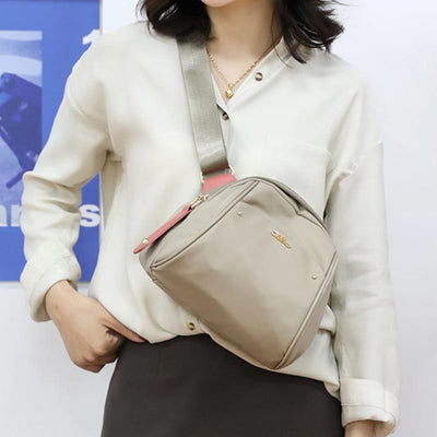 Simple Crossbody Bag For Women Large Space Nylon Outing Bag