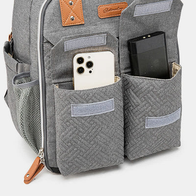 Diaper Bag Backpack Multifunction Waterproof Mommy Bag with Changing Pad