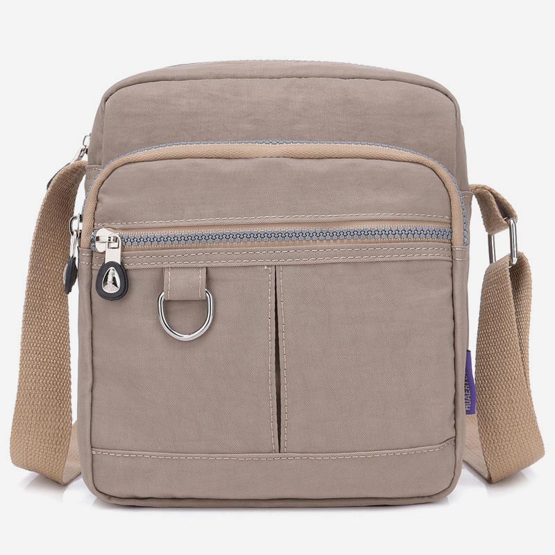 Multi Pocket Crossbody Bag Purse Ladies  Casual Travel Shoulder Handbag
