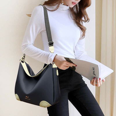 Handbags for Women Waterproof Hobo Tote Bucket Purses with Crossbody Strap