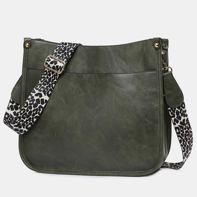 Vintage Crossbody Bag for Women Lightweight Waterproof Casual Shoulder Bag