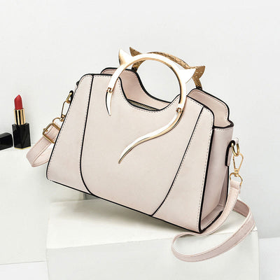 Cute Cat Shape Handle Bag Women Adjustable Strap Crossbody Purse