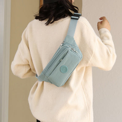 Multi Pocket Lightweight Crossbody Adjustable Waist Pack Phone Bag