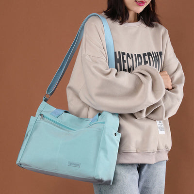 Minimalistic Tote For Women School Fitness Large Nylon Handbag