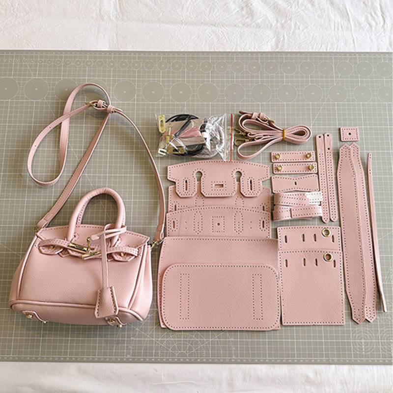 DIY Handbag For Women Birthday Gift Handmade Leather Crossbody Bag