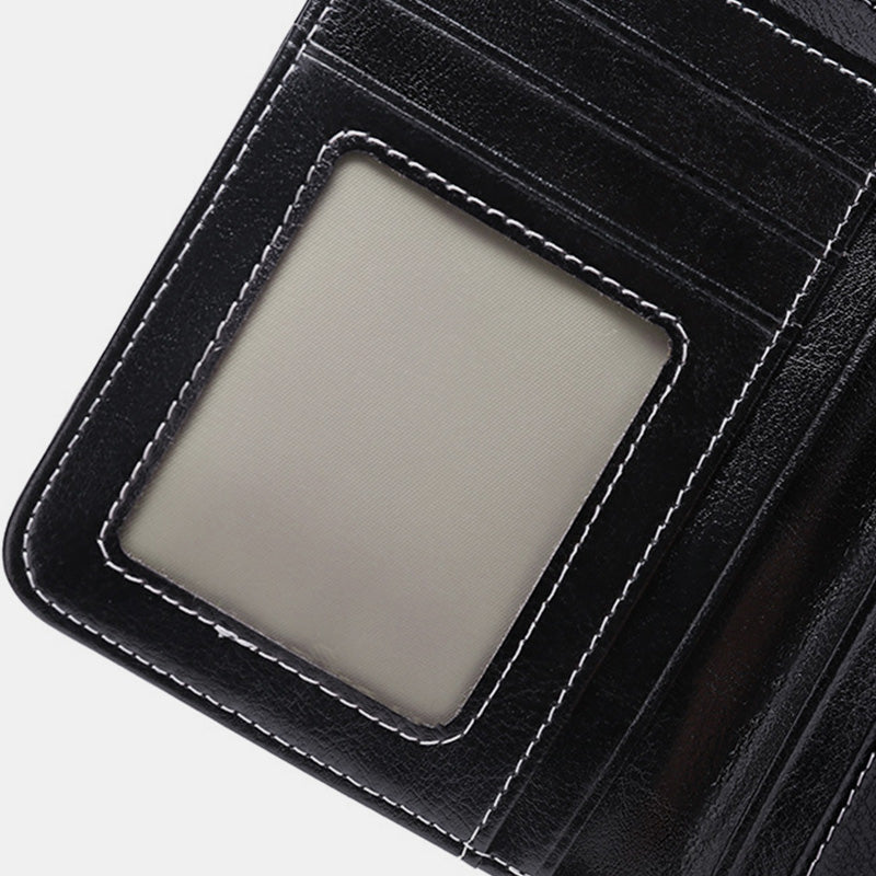RFID Elegant Bifold Wallet Large Capacity Card Holder