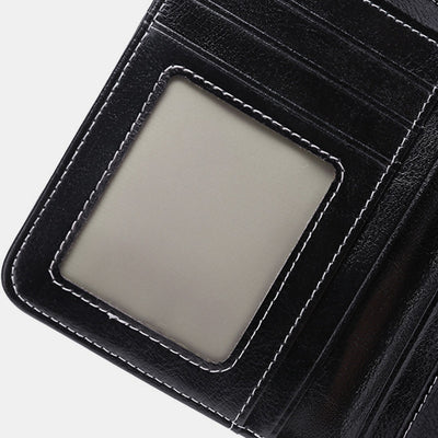 RFID Elegant Bifold Wallet Large Capacity Card Holder