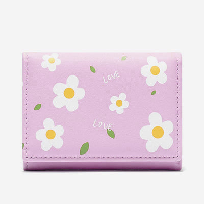 Multifunctional Flower Printing Wallet
