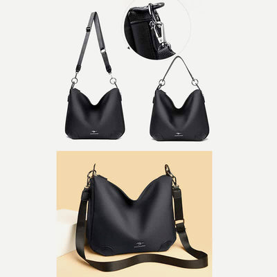 Handbags for Women Waterproof Hobo Tote Bucket Purses with Crossbody Strap