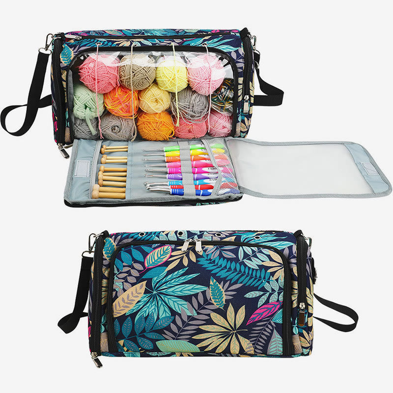 Multifunctional Storage Bag For Home Knitting Accessories Oxford Handbag