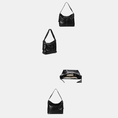 Hobo Handbag Purses for Women Large Leather Tote Shoulder Bag