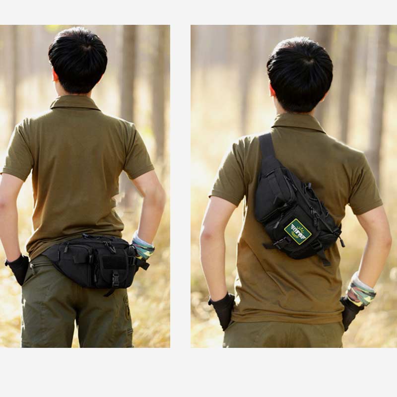 Waterproof Large Capacity Tactical Travel Waist Bag