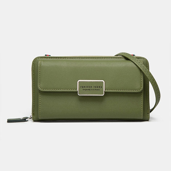 High Capacity Multi-Slot Crossbody Phone Bag