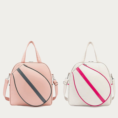 Racket Bag For Tennis Badminton Large Capacity Crossbody Bag