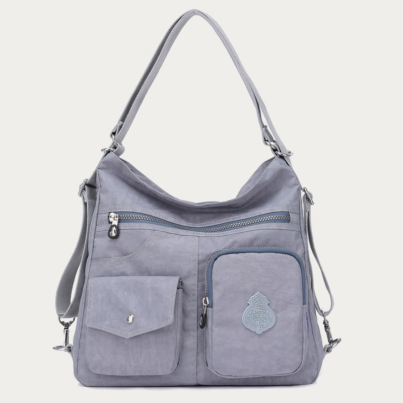 Multifunctional Lightweight Waterproof Casual Crossbody Bag Backpack