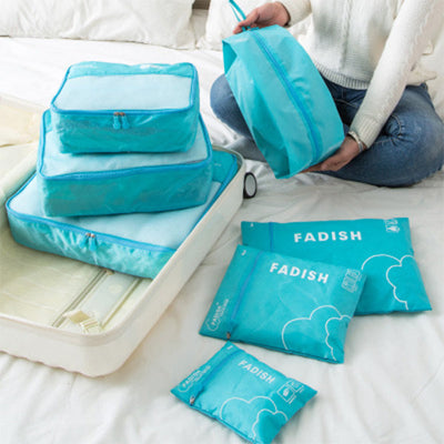 7PCS Travel Storage Bag Luggage Organizer