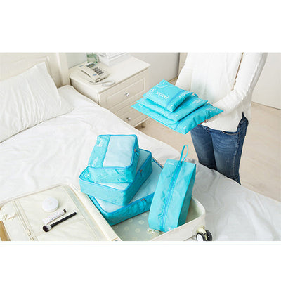 7PCS Travel Storage Bag Luggage Organizer