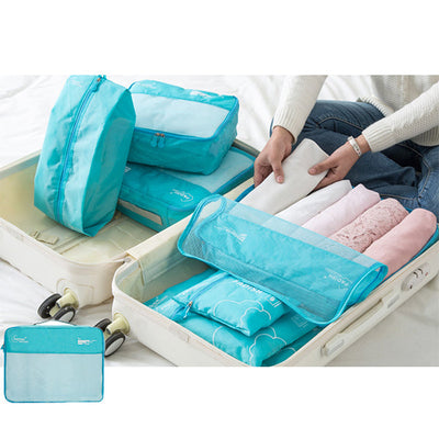 7PCS Travel Storage Bag Luggage Organizer