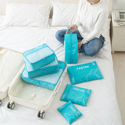 7PCS Travel Storage Bag Luggage Organizer