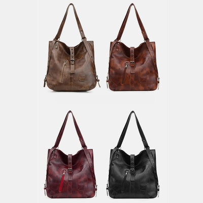 Large Capacity Multifunctional Retro Tote Bag