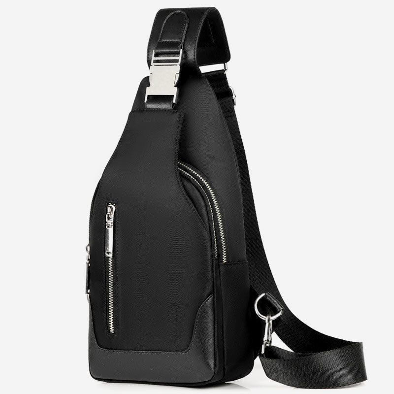 USB Charging Waterproof Sling Bag