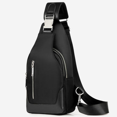 USB Charging Waterproof Sling Bag
